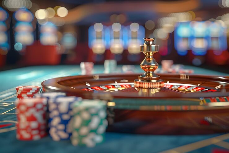 Live roulette winning number confirmation and payout settlement screen